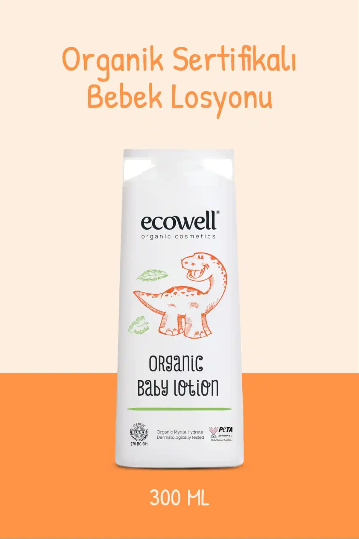 Ecowell Bebek Yüz ve Vücut Losyonu: Doğal ve Güvenilir Bebek Cilt Bakım Ürünü