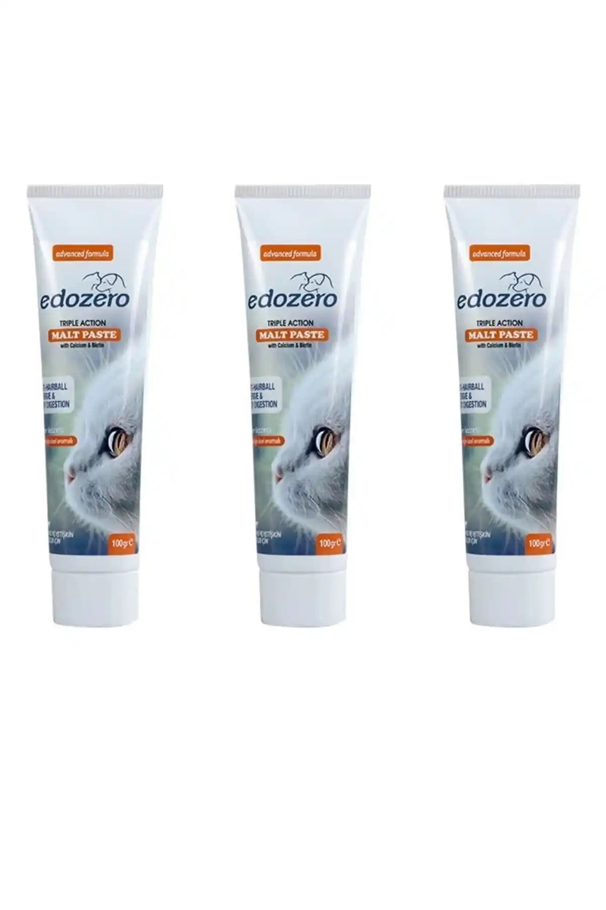 Edozero Kedi Maltı Yavru ve Yetişkin Kediler İçin Tüy Yumağı Engelleyici Sağlık Destekli