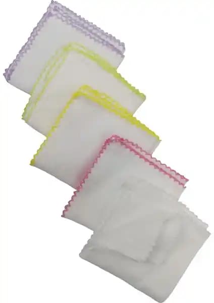 Eke Baby Nakışlı Penye Bebek Ağız Mendili Seti Yüksek Konfor ve Estetikle Günlük Kullanım İçin