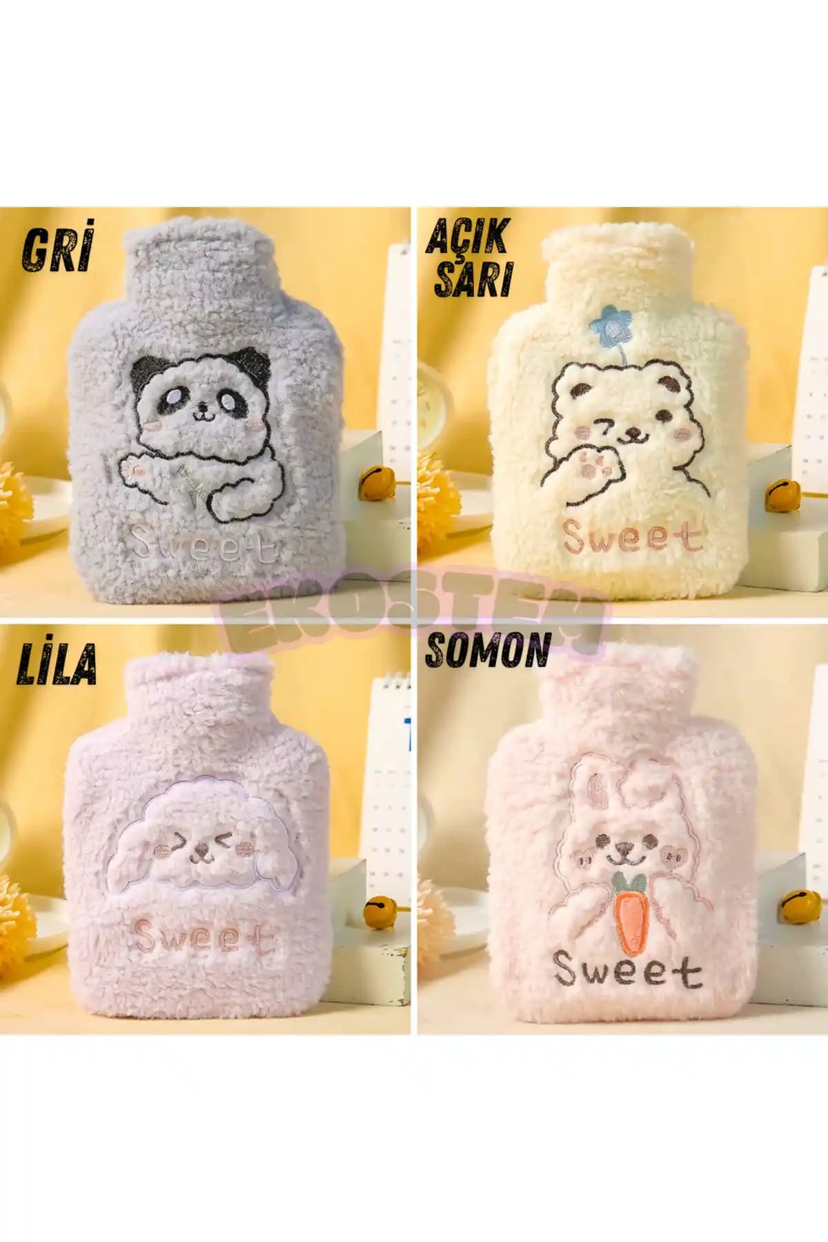 Ekostem Mini Boy Polar Kılıflı Bebek Sıcak Su Torbası Güvenli ve Konforlu Isıtma Çözümü