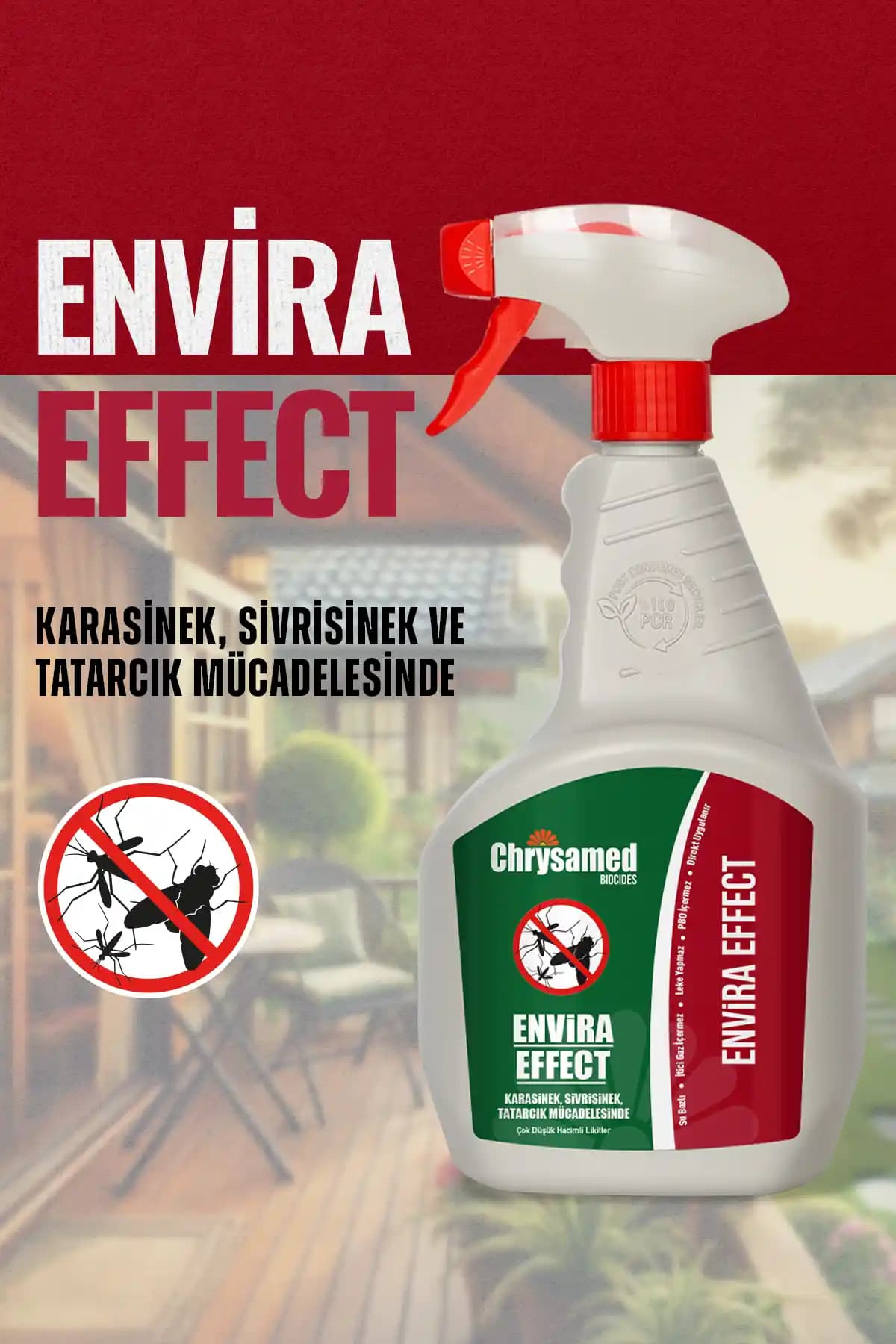 Envira Effect 1 Lt Böcek İlacı: Güvenilir ve Çevre Dostu Haşere Kontrolü Çözümü