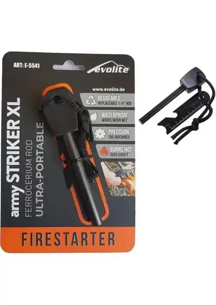 Evolite Army Ateş Başlatıcı 12000 Striker XL: Güvenilir ve Pratik Kamp ve Outdoor Ateşleme Çözümü