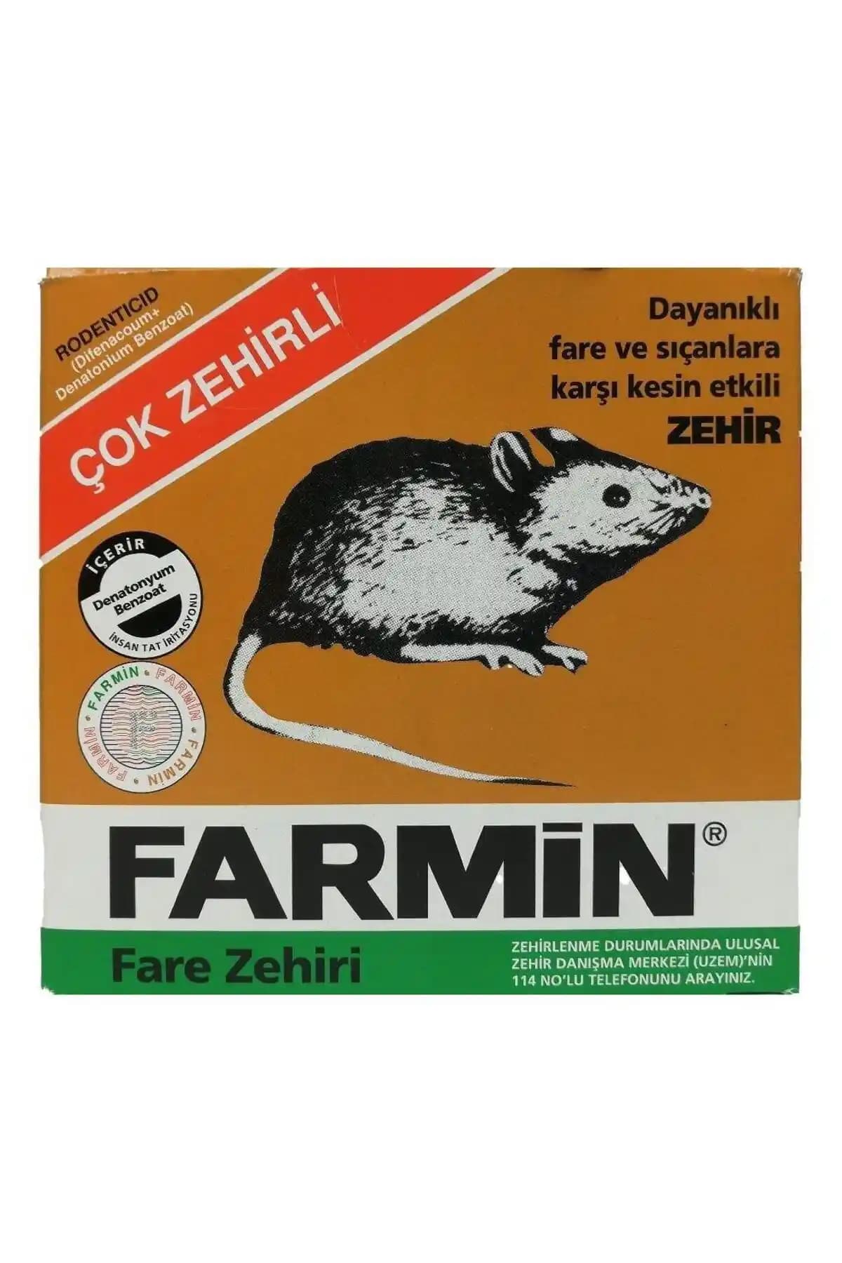 Farmin Fare Zehiri: Güvenilir ve Etkili Fare Kontrolü Çözümü Türkiye Menşeli Ürün