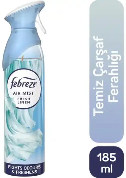 Febreze Hava Ferahlatıcı Sprey ile Evinizde Kalıcı Tazelik ve Temizlik Hissi Yaratın