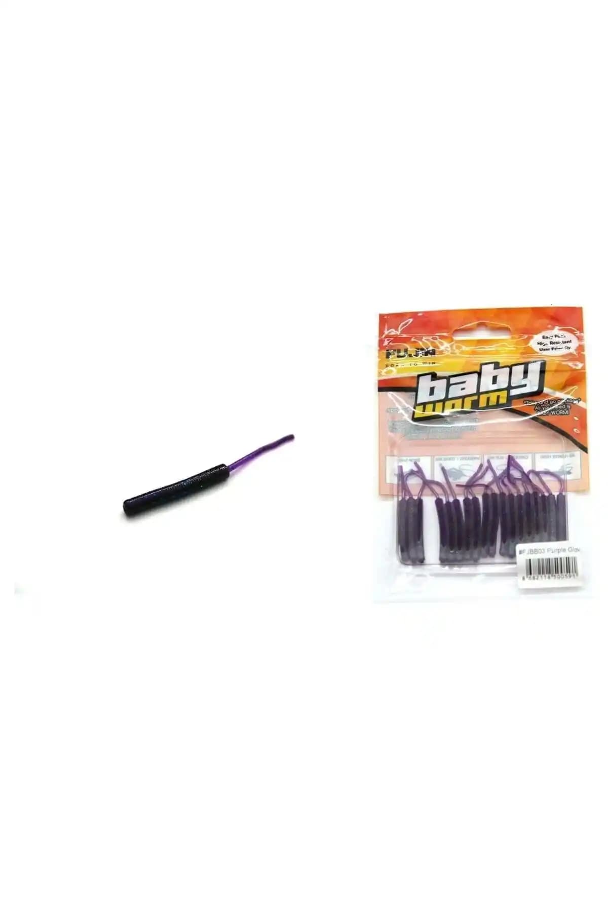 Fujin Baby Worm 5.2 cm Floating LRF Silikon Yem ile Balık Avında Yenilikçi Çözüm ve Performans Artışı