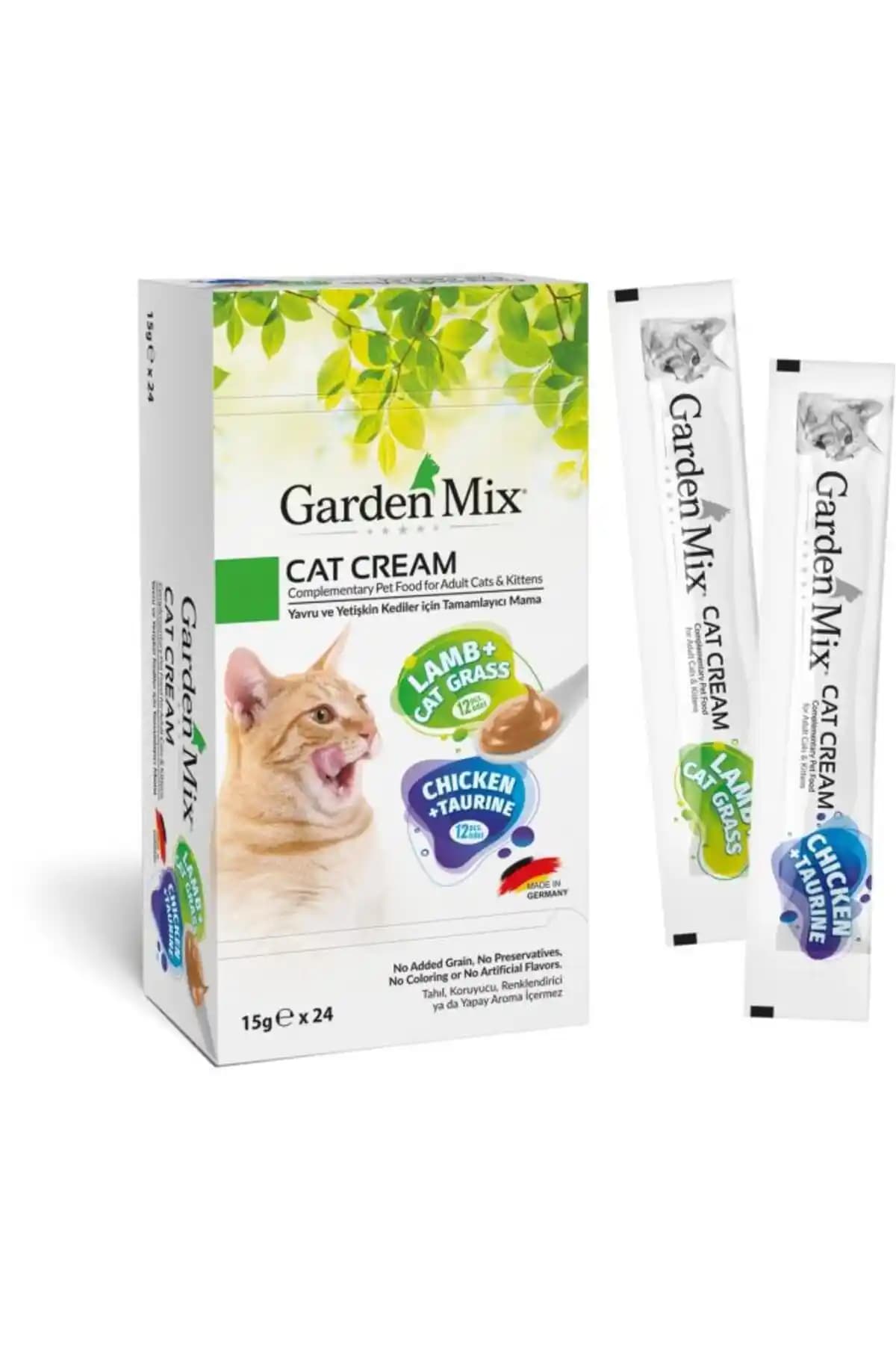 Gardenmix Kedi Kreması XXL Tavuk ve Kuzu: Sağlıklı ve Lezzetli Kedi Beslenme Seçeneği
