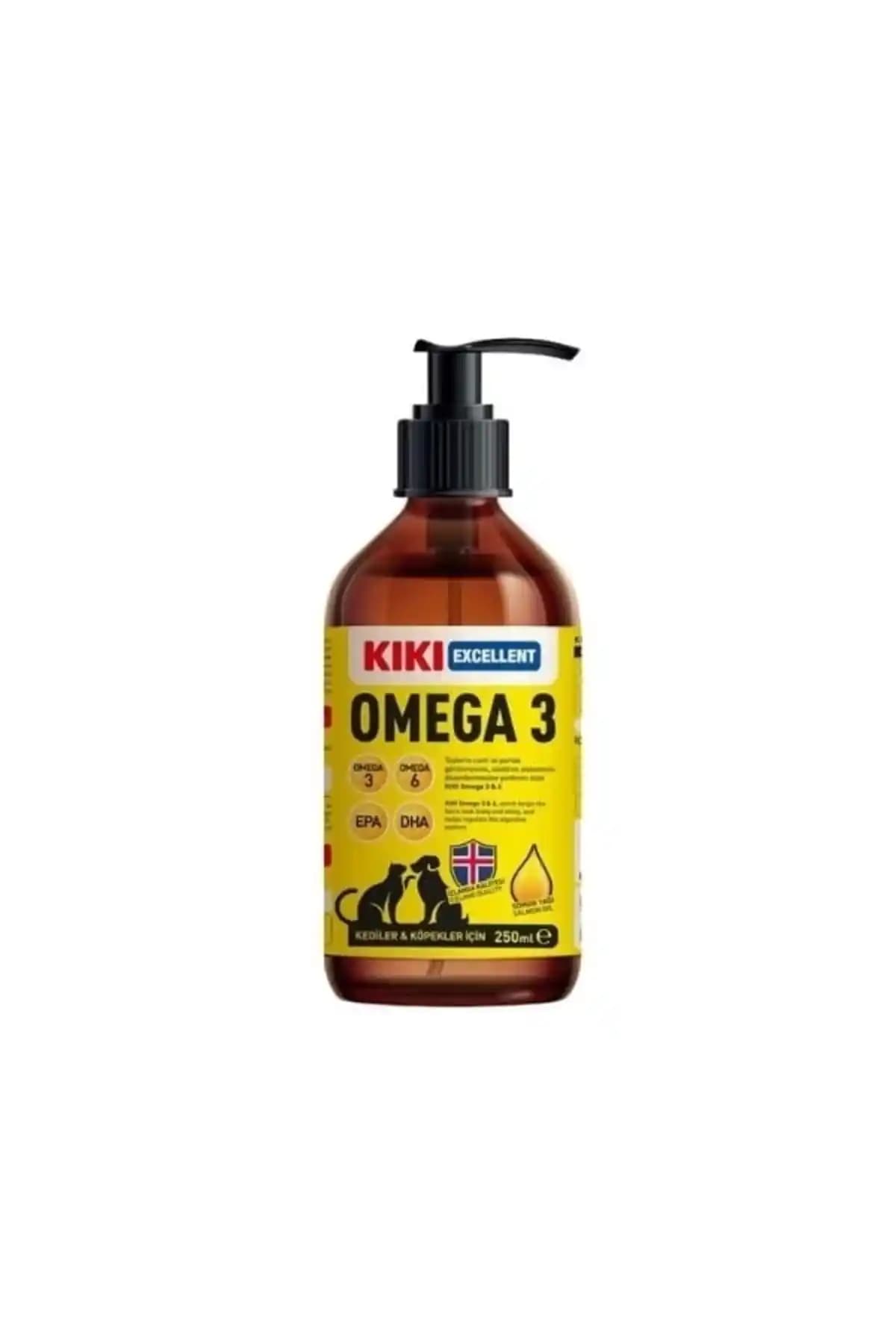 Genel Markalar Omega 3 Salmon Oil Evcil Hayvanlar İçin Sağlık ve Parlak Tüy Destekleyici 250ml