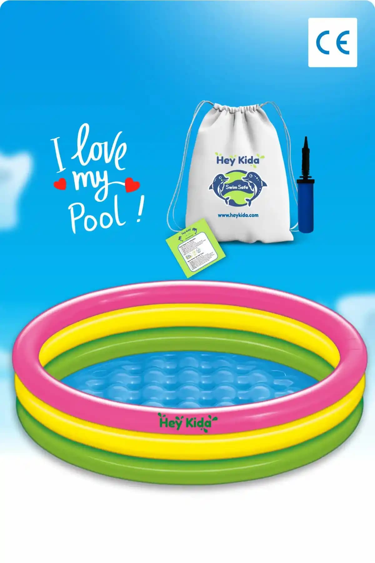 Genel Markalar Su Matı Çocuklar İçin Güvenli ve Pratik Şişme Havuz Özellikleri