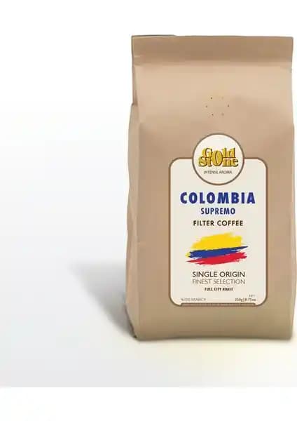 Gold Stone Colombia Supremo Filtre Kahve: Yüksek Kalite ve Aromanın Buluşması
