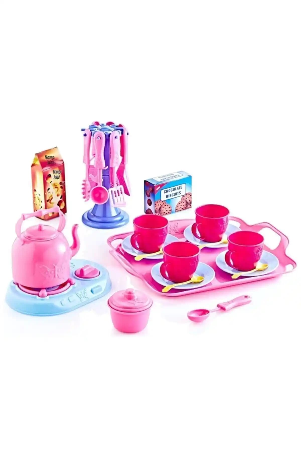 Güçlü Çantalı Mutfak Seti: Çocuklar İçin Eğitici ve Dayanıklı Oyun Seti