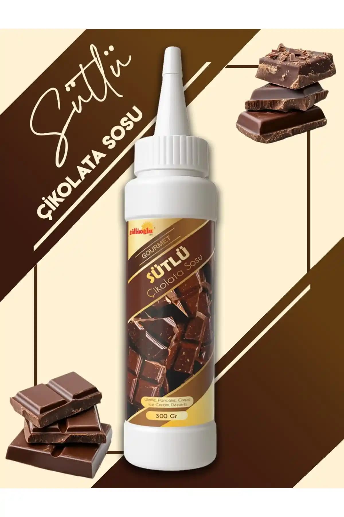 Güllüoğlu Sütlü Çikolata Sosu: Pratik Kullanım ve Zengin Lezzet Özellikleri