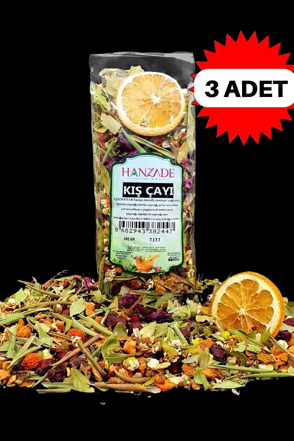 Hanzade Bitkisel Kış Çayı: Doğal ve Sağlıklı Bağışıklık Destekçisi