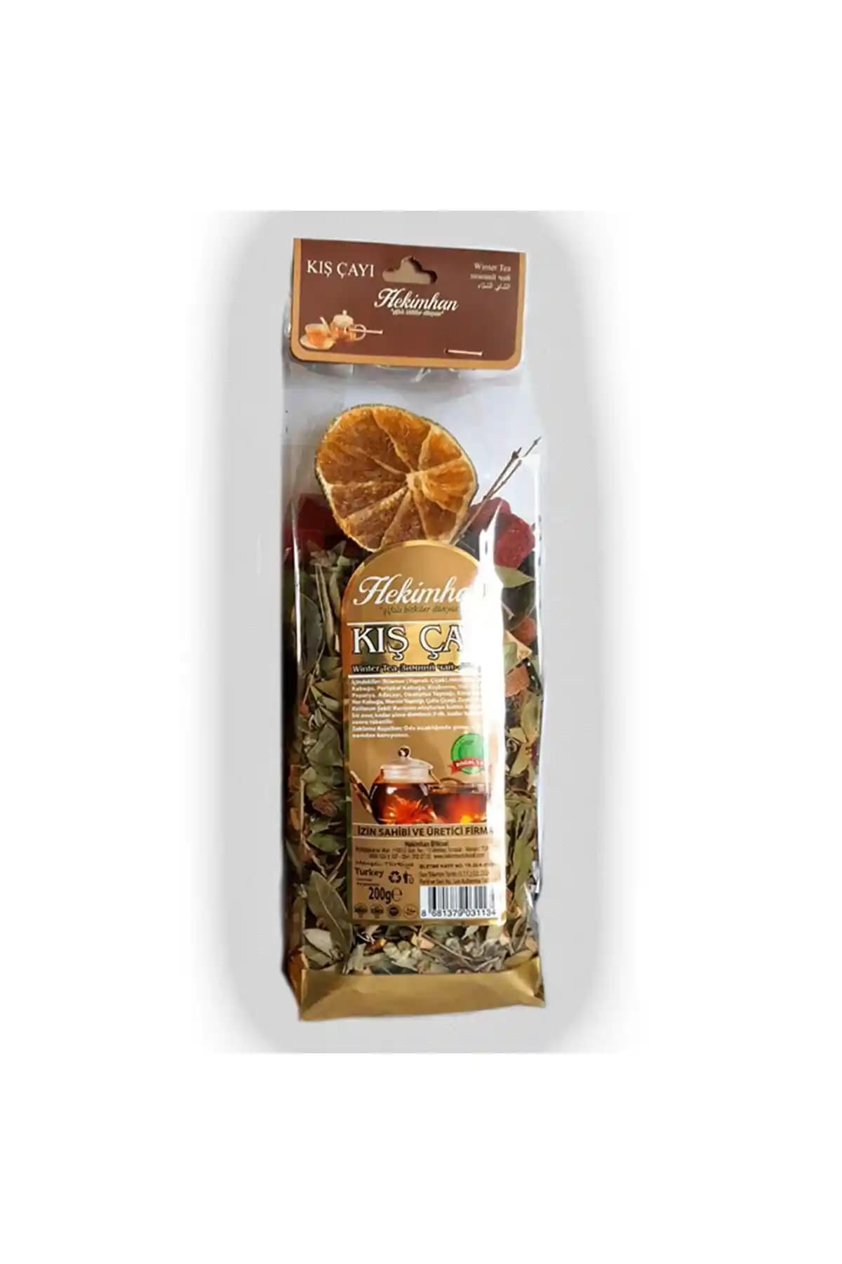 Hekimhan Kış Çayı 200 gr Doğal ve Güvenilir Bitkisel Çay Sağlık ve Enerji Desteği