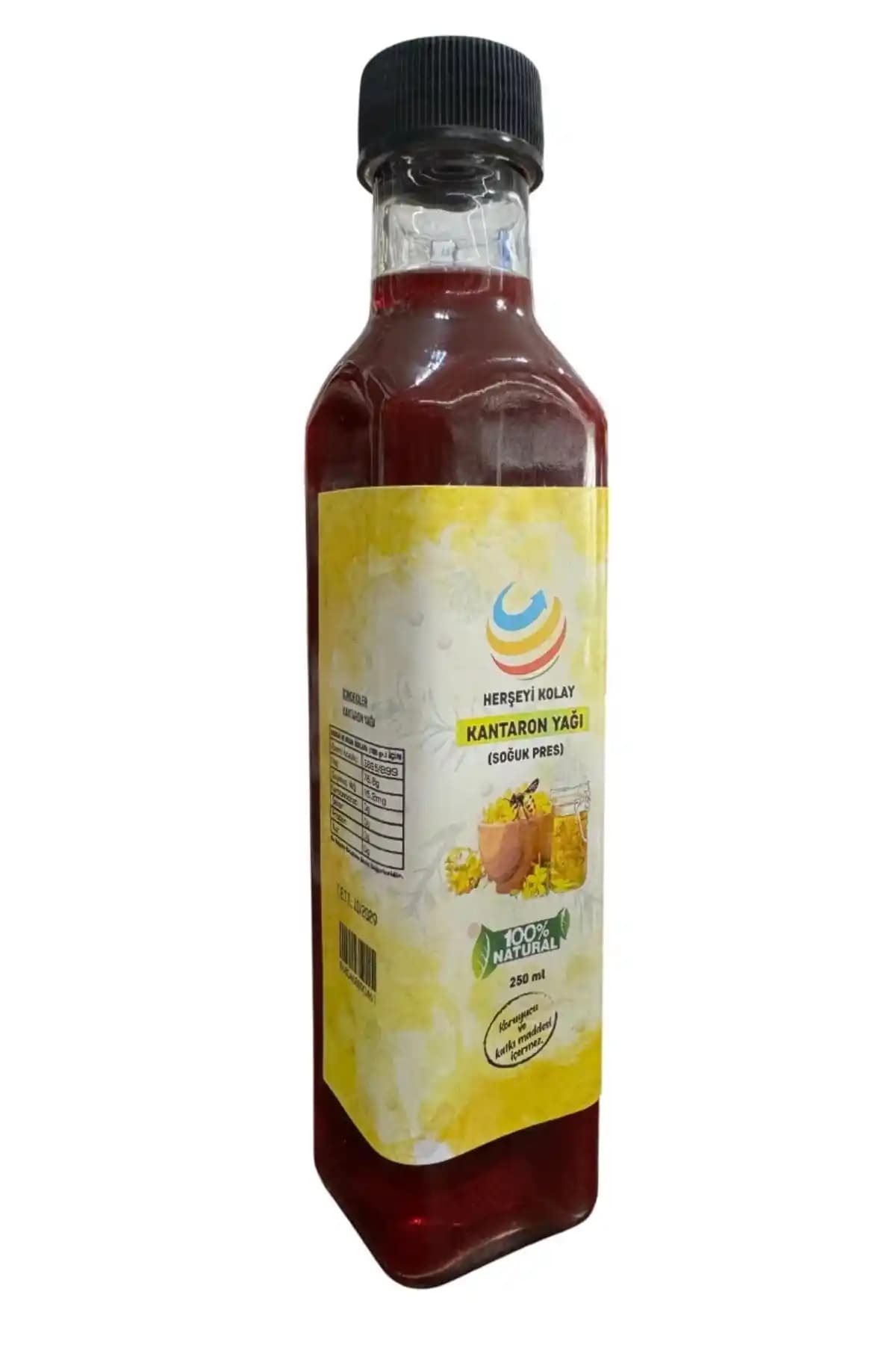 Herşeyi Kolay Kantaron Yağı 250ml Saf Doğal Bitkisel Şifa ve Güzellik Kaynağı