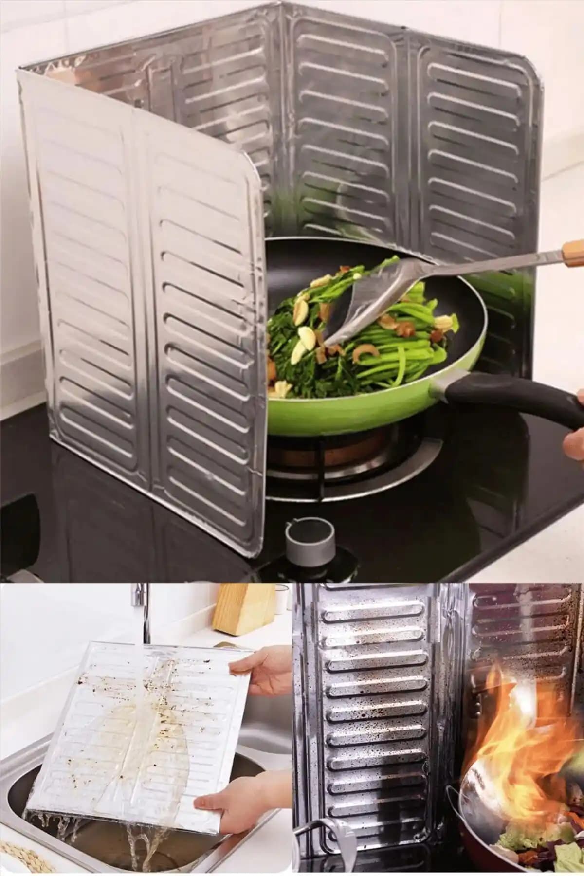 Home Katlanır Ocak Arkası Yağdan Koruyucu: Pratik ve Dayanıklı Mutfak Koruma Çözümü