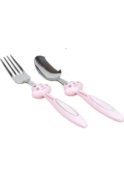 Homekolik Pembe Tavşan Kız Çocuk Paslanmaz Çelik Çatal Kaşık Seti İnceleme ve Değerlendirme