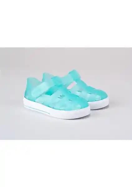 Igor STAR Turkuaz Unisex Çocuk Sandaletleri Yaz Sezonu İçin Şık ve Konforlu Tasarım