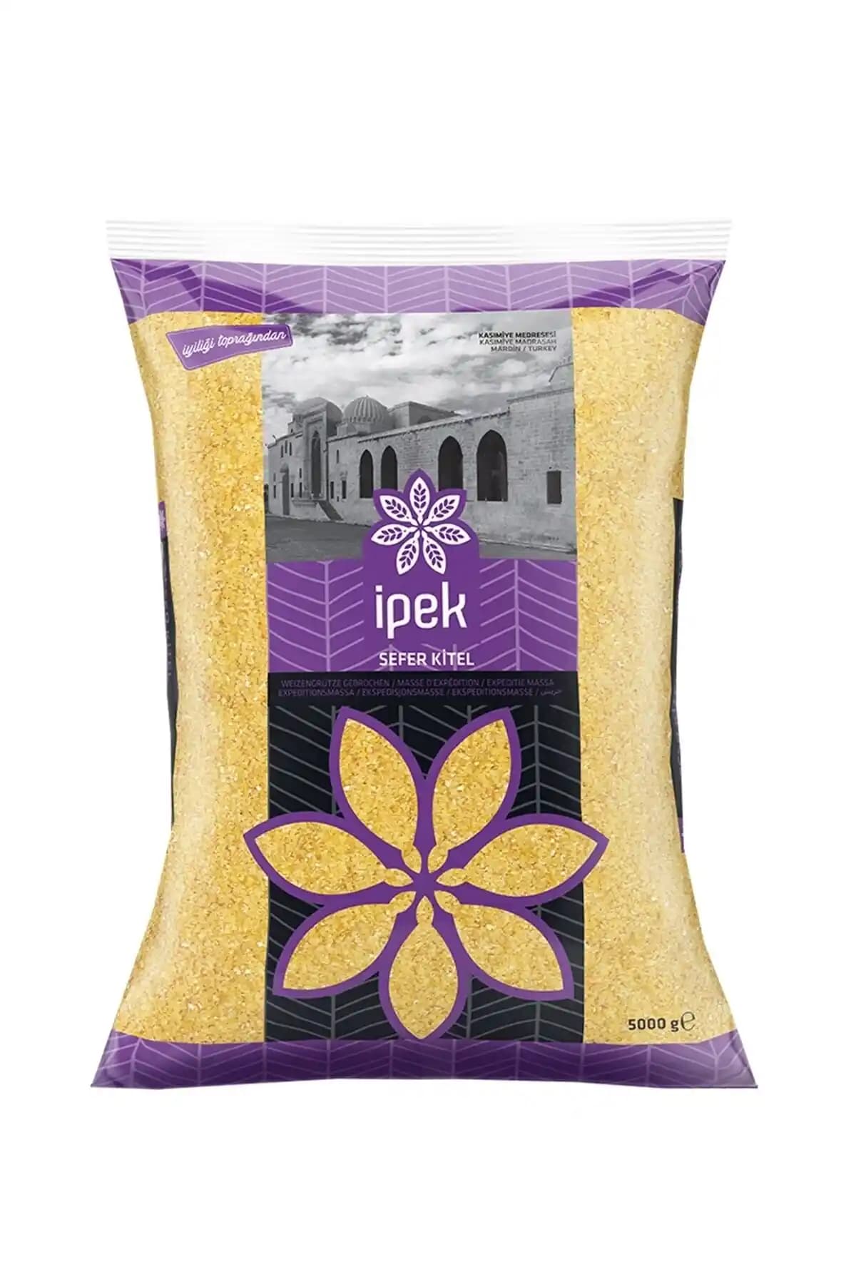 İpek Bulgur Mardin-Urfa İçli Köftelik Sefer Kitel 5000 G Güneydoğu Anadolu'nun Geleneksel Lezzeti