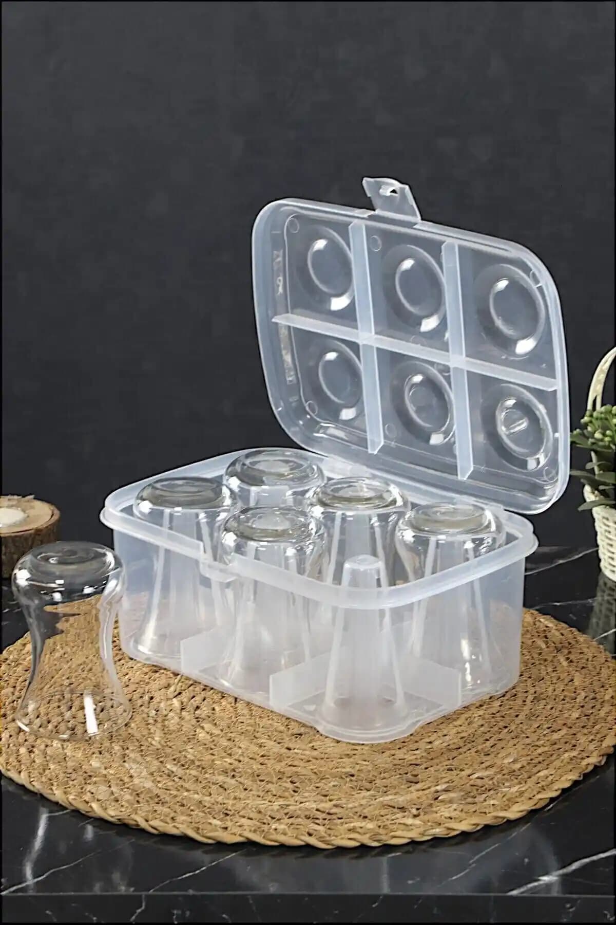 İronika Çay Bardağı Taşıma Kutusu: Dayanıklı ve Pratik Kullanım İçin Uygun Çözüm