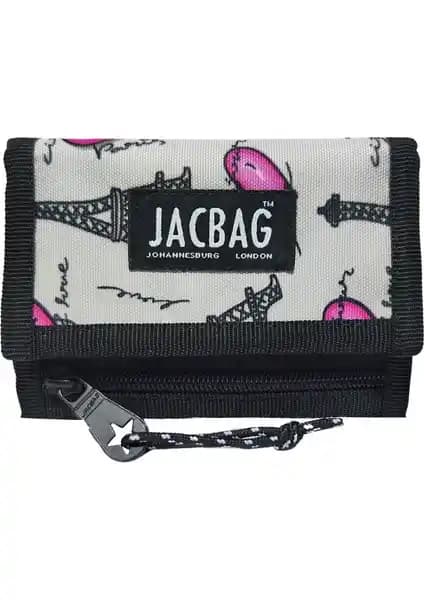 Jacbag Cırtlı Kumaş Cüzdan Günlük Kullanım İçin Dayanıklı ve Şık Tasarım