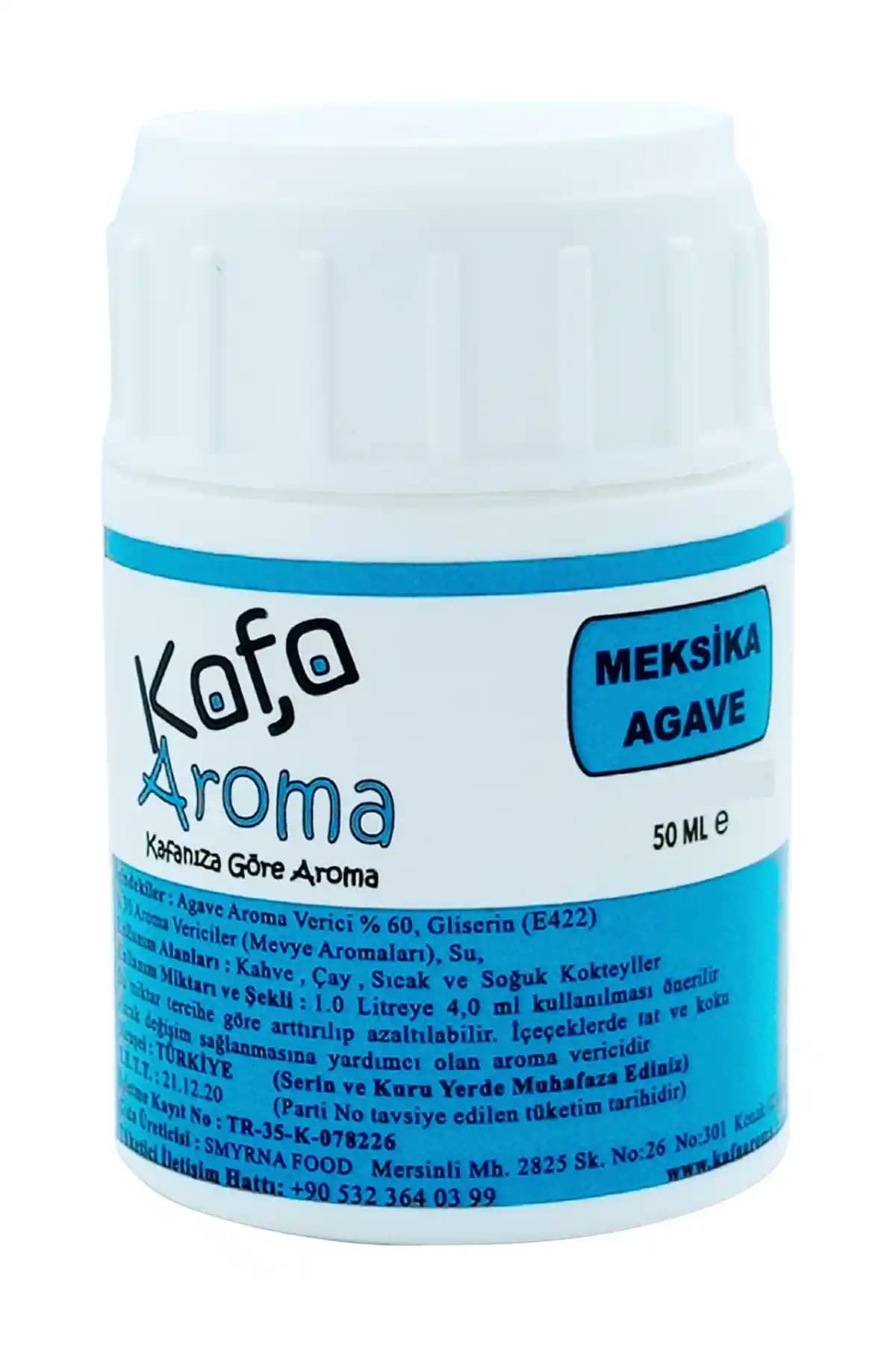 Kafa Aroma Meksika Agave Aroması 50 ml ile İçeceklerinize Benzersiz Tat Katın