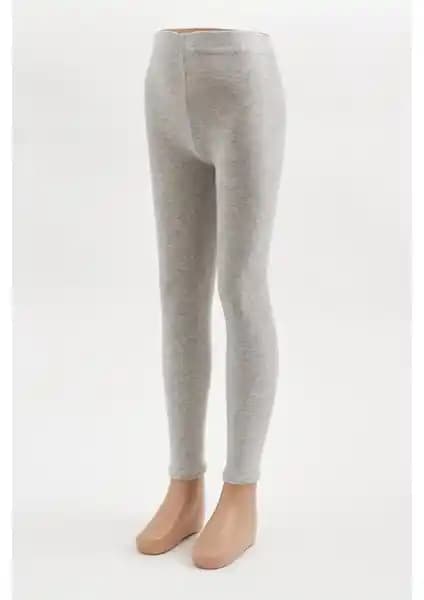 Katia & Bony Çocuk Pamuklu Tayt Gri Melanj: Konfor ve Şıklığın Birleşimi