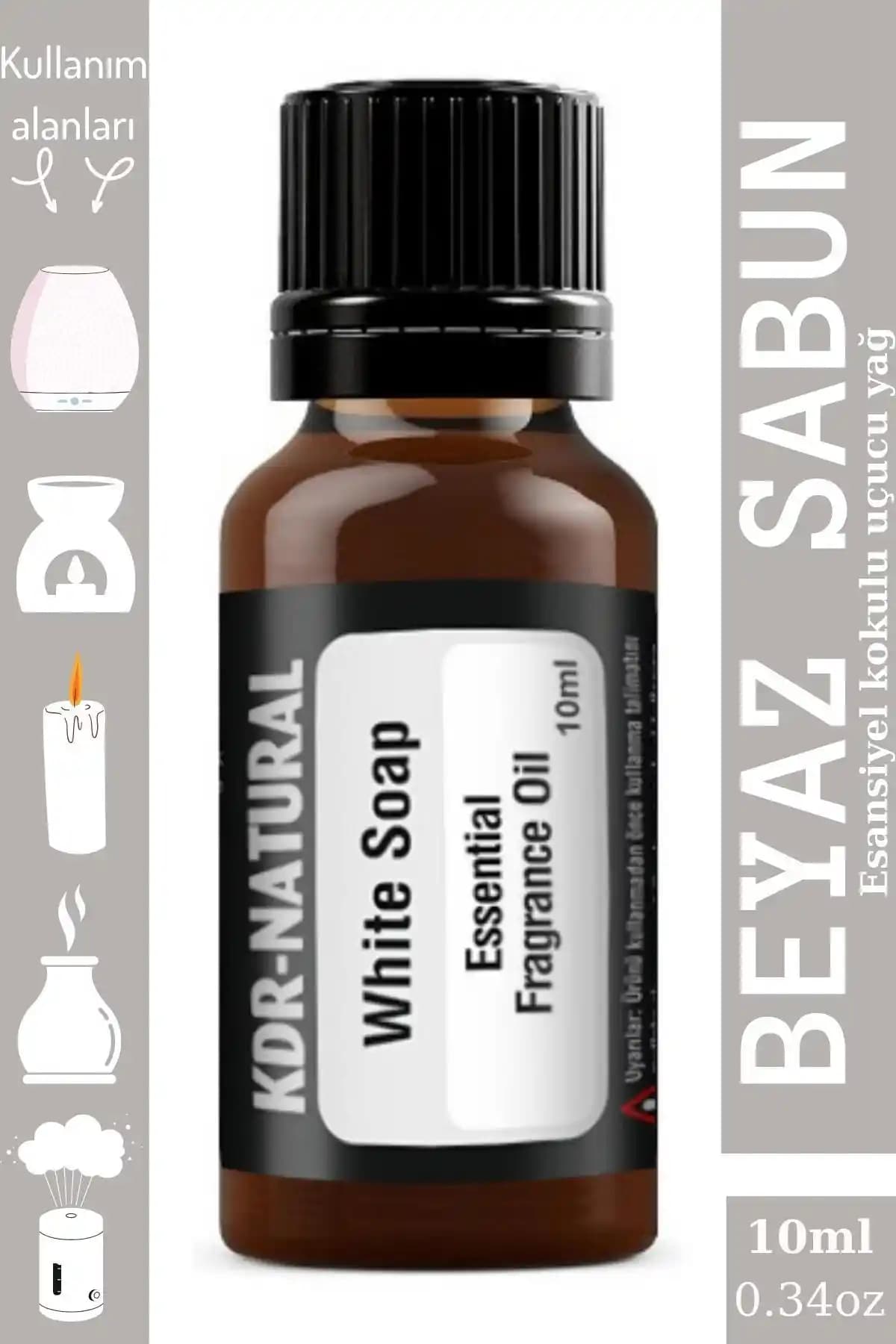KDR Natural Beyaz Sabun Kokulu Uçucu Yağ ile Doğal Aromaterapi Deneyimi