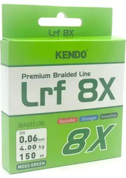 Kendo Lrf 8x Fighting 150 mt örgü ip yüksek dayanıklılık ve uzun mesafe performansı