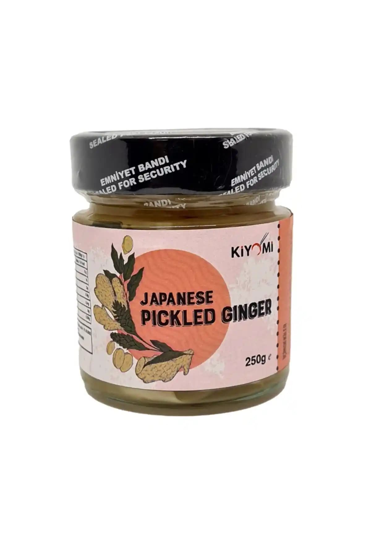 Kiyomi Zencefil Turşusu Beyaz 250 Gr Sağlıklı ve Lezzetli Alternatif