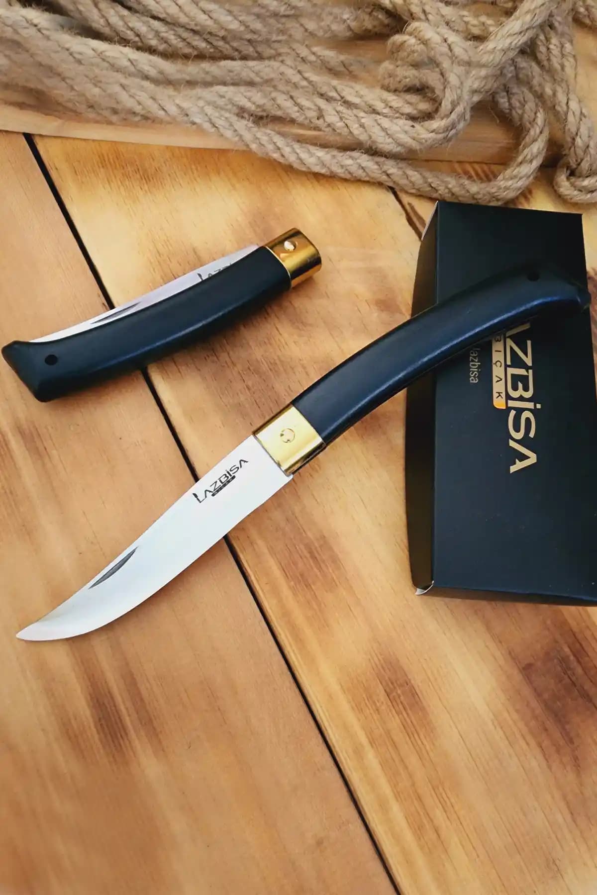 LAZBİSA Tpe Sap Çakı Kamp ve Outdoor Aktiviteleri İçin Dayanıklı ve Çok Yönlü Tasarım