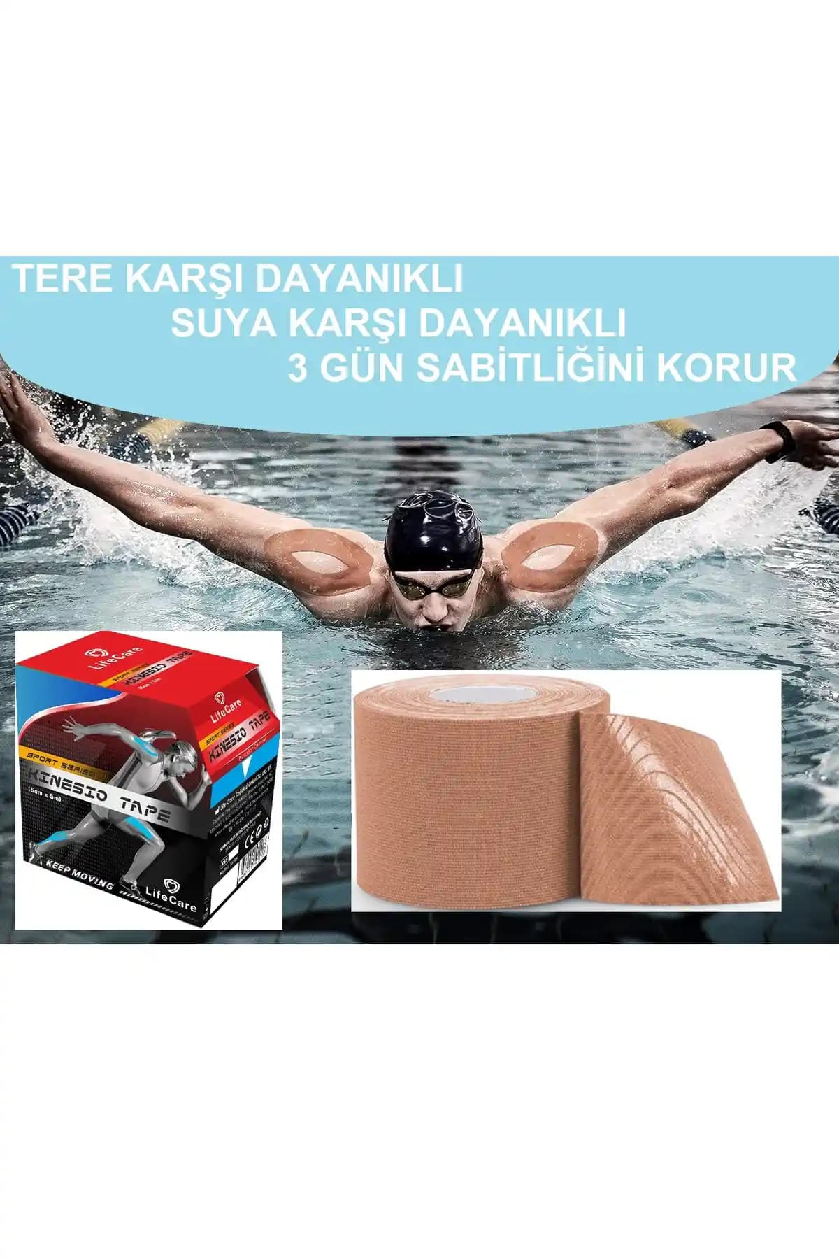 Life Care Kinesio Tape: Çok Yönlü Spor ve Güzellik Destekleyici Ürün Özellikleri
