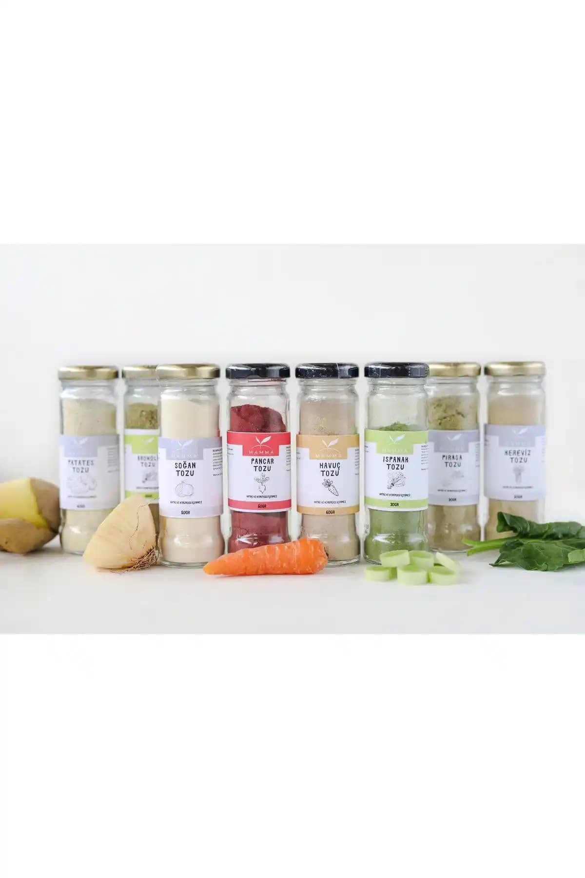 Mamma Emada Sebze Tozu Seti: Doğal ve Besleyici İçeriklerle Sağlıklı Yaşam
