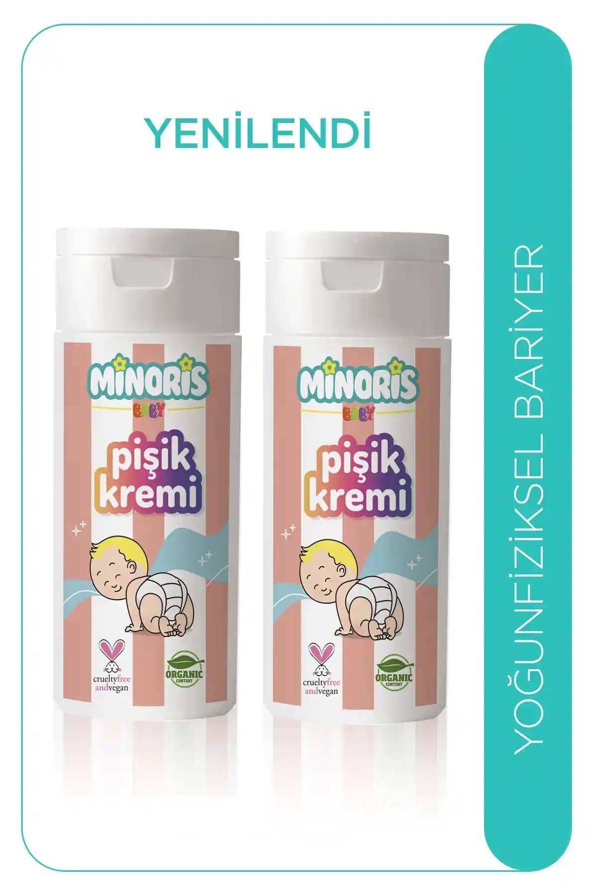 Minoris Baby Organik Pişik Kremi: Doğal ve Güvenilir Bebek Cilt Bakımı Ürünü