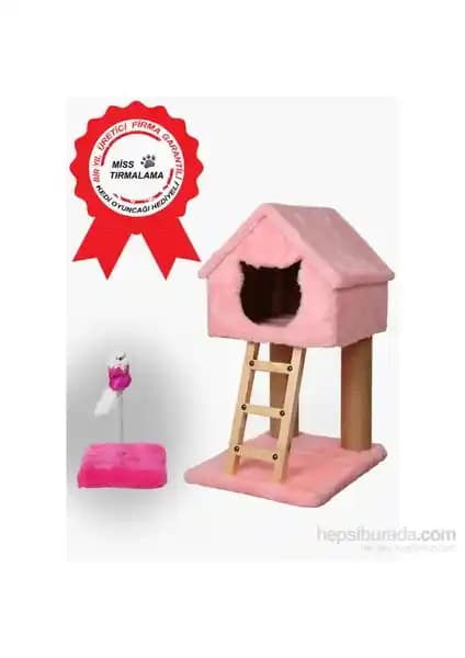 Misspet Miss Dublex Tırmalama ve Oyun Standı: Kediler İçin Sağlıklı ve Eğlenceli Tasarım