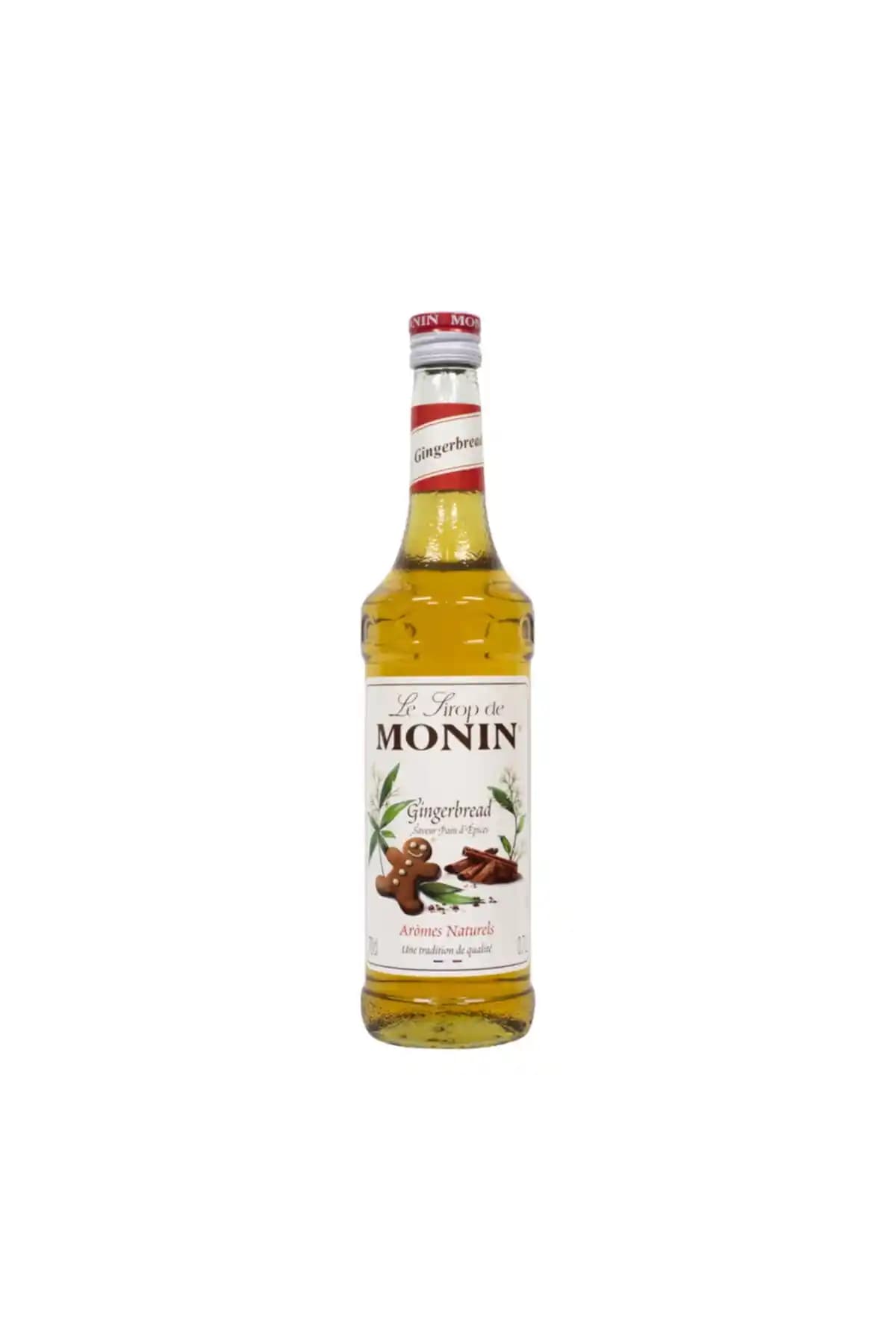 Monin Gingerbread Zencefilli Kurabiye Şurubu Fransa Menşeli Kış Aroması 700 ml