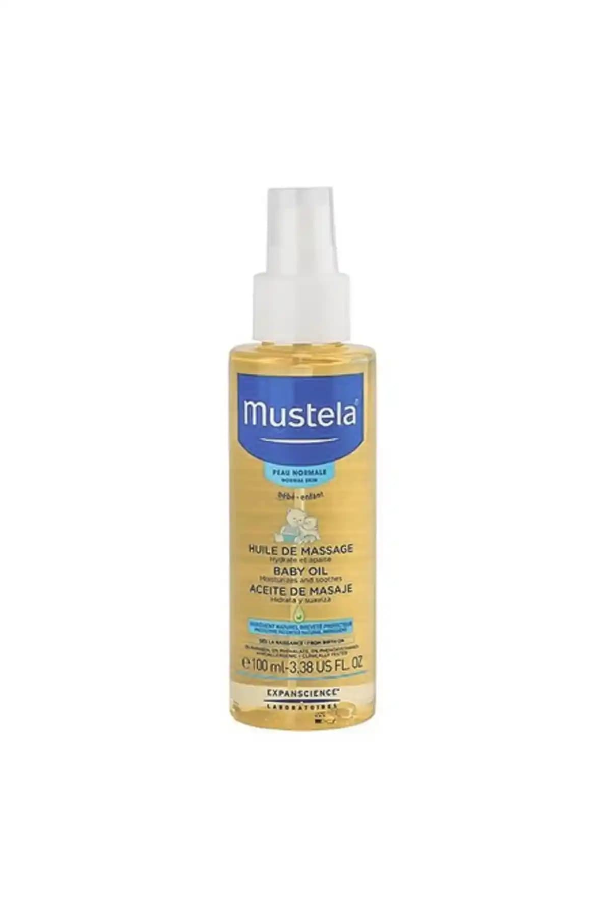 Mustela %99 Doğal İçerikli Bebek Nemlendirici Masaj Yağı Gelişmiş Cilt Koruma İçin