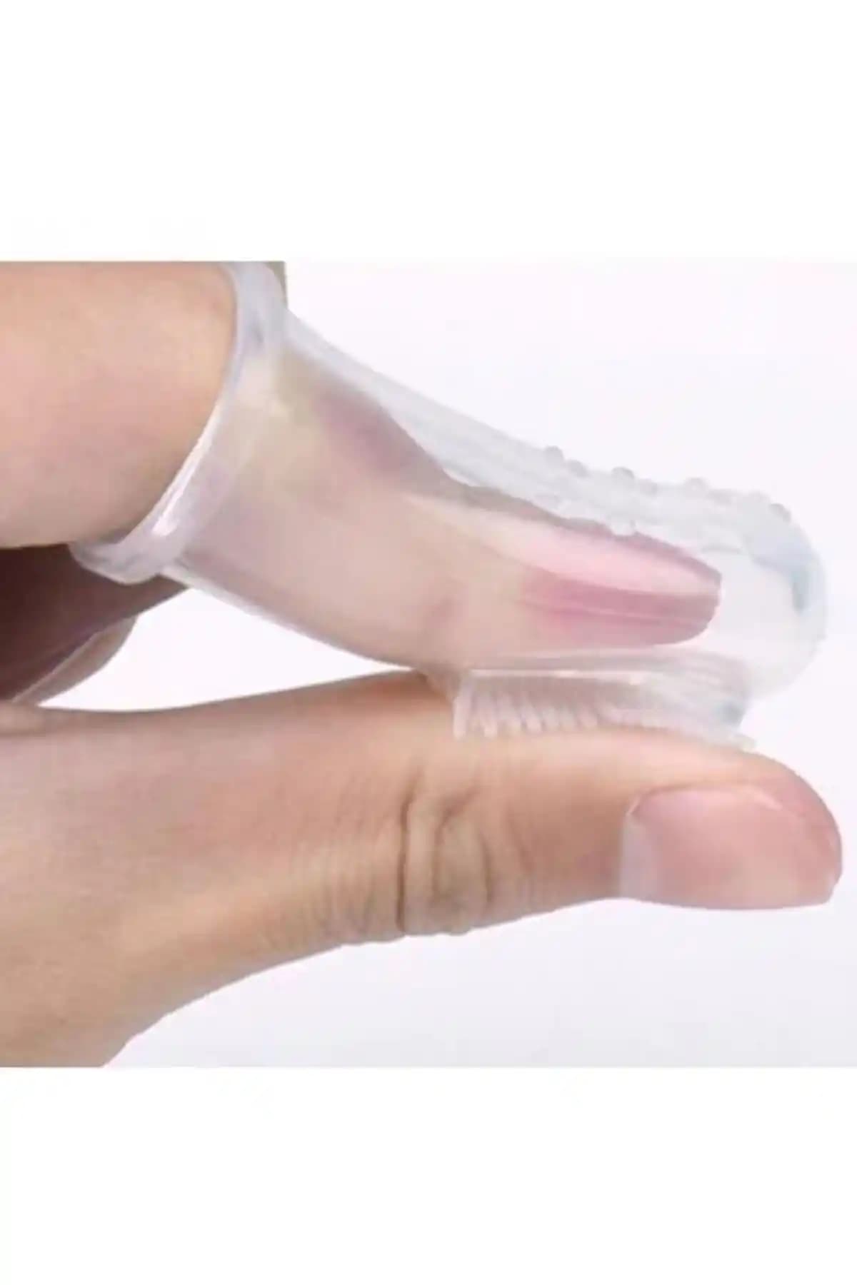 Neo Market Silikon Parmak Diş Kaşıyıcı ve Dil Temizleyici Bebek ve Evcil Hayvanlar İçin