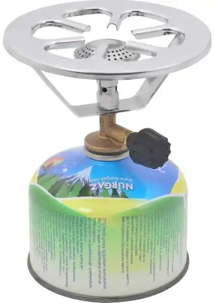 Nurgaz Campout Pergamon Ocak 230 Gr: Dayanıklı ve Pratik Gazlı Kamp Ocağı