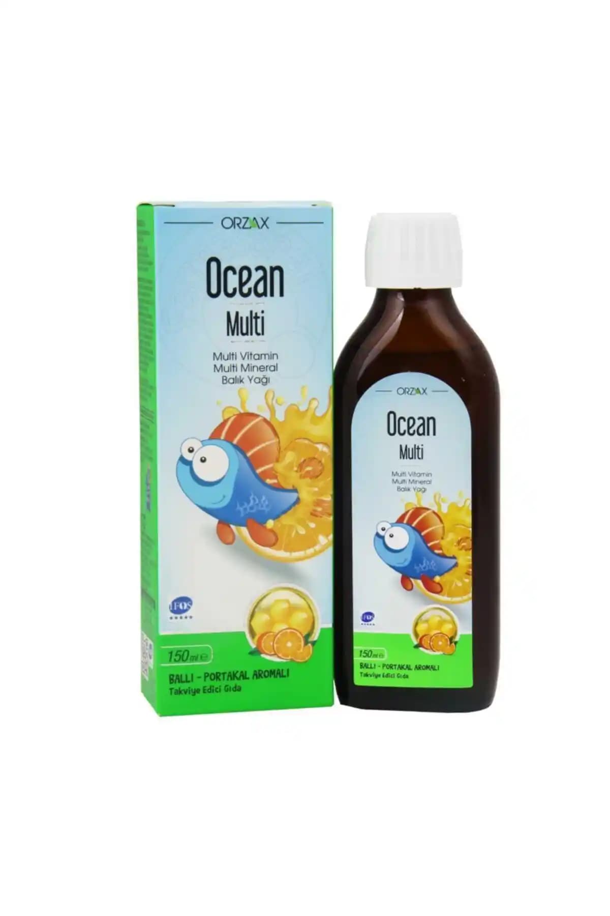 Ocean Multi Omega 3 Bal İlavelı Sağlıklı Yaşam İçin Doğal Takviye Ürünü