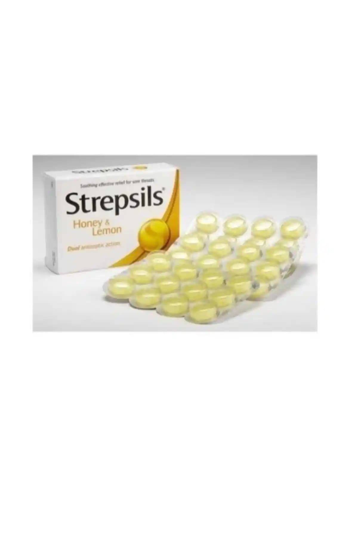 Ocean Strepsils Limon Bal Aromalı Pastil Boğaz Rahatsızlıklarını Hafifletir ve Korur