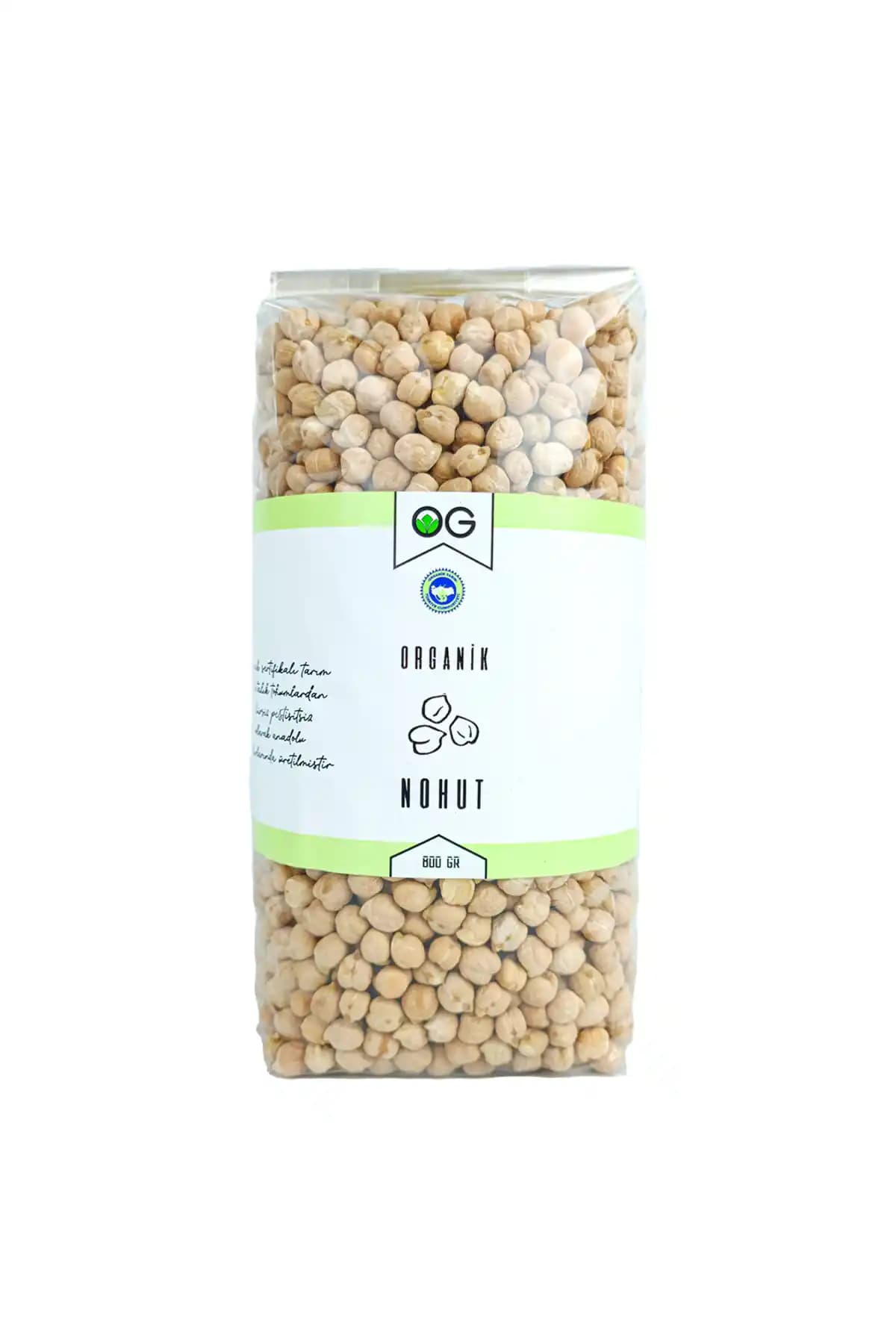 OG Natural Organik Nohut 800 Gr: Sağlıklı ve Doğal Beslenme İçin Güvenilir Bir Seçenek