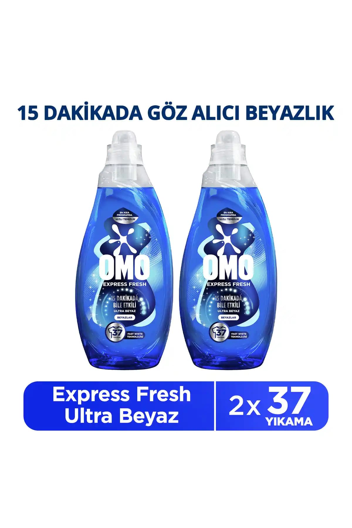 Omo Express Fresh Ultra Beyaz Sıvı Çamaşır Deterjanı Temizlikte Mükemmelliğin Anahtarı