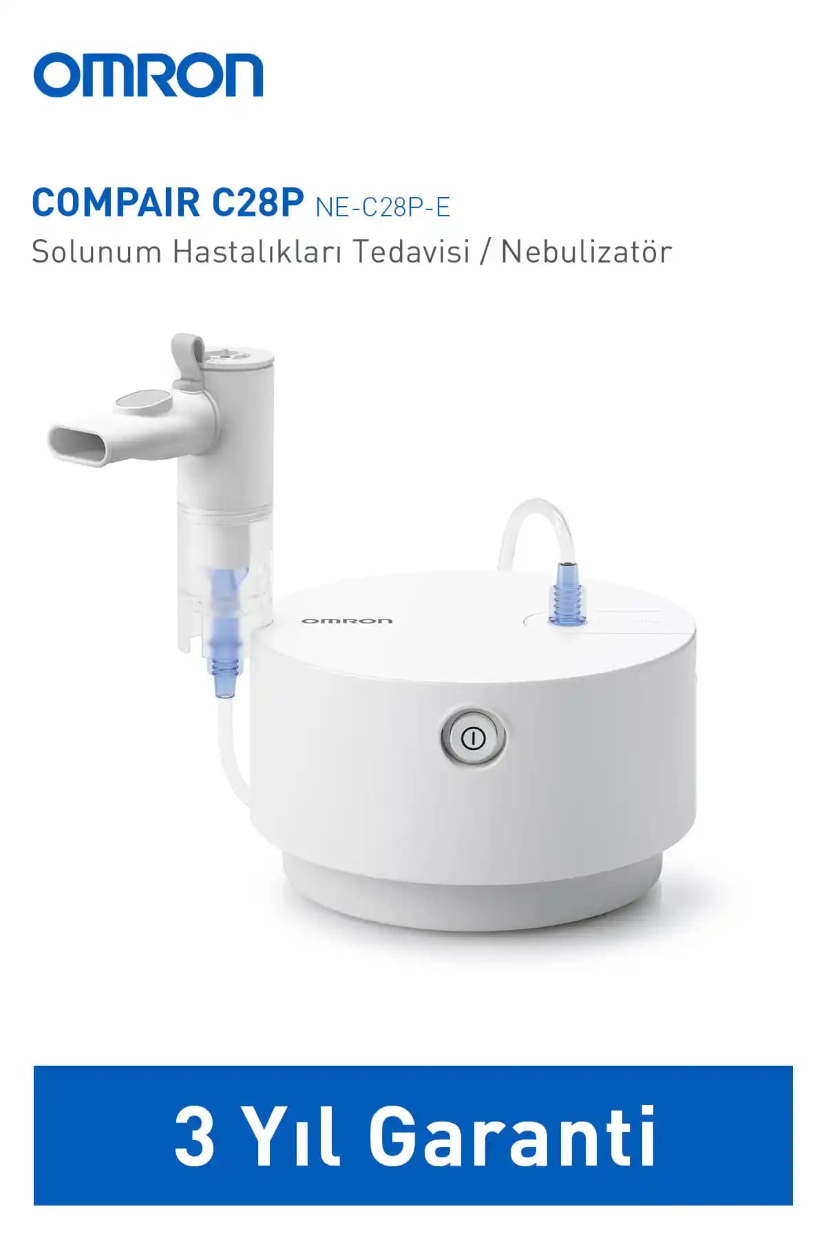Omron C28P Nebulizatör ile Solunum Sağlığınızı Güvenle Koruyun