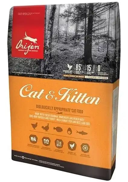 Orijen Kedi Maması: Doğal ve Biyolojik Uygunlukta Yüksek Kaliteli Kedi Beslenmesi