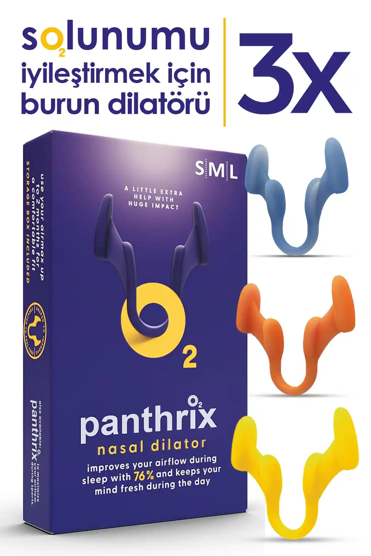 Panthrix Horlama Önleyici Burun Dilatörü ile Rahat ve Derin Nefes Almanın Yolları
