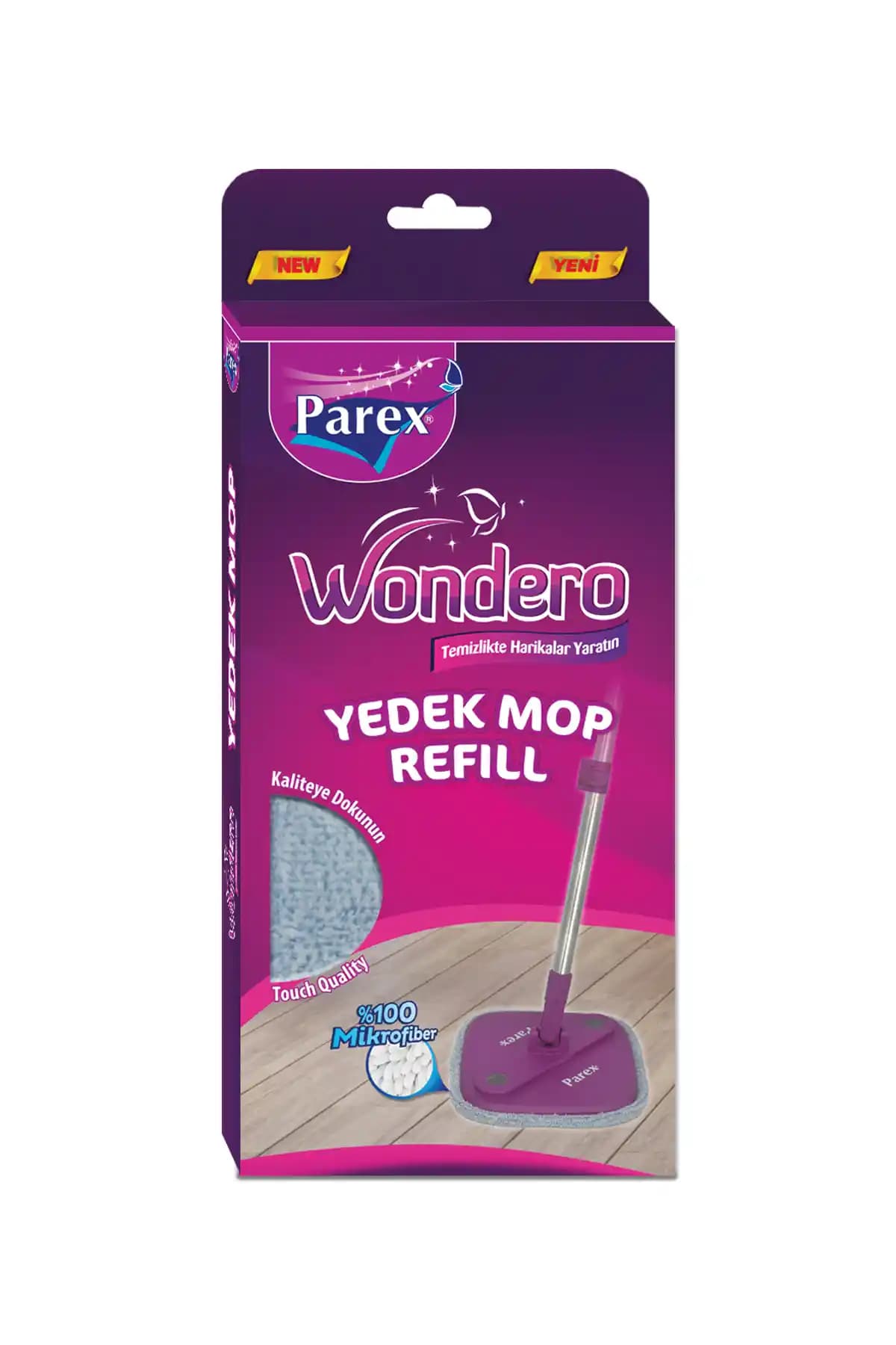 Parex Wondero Yedek Paspas Mop: Pratik ve Etkili Temizlik Çözümü