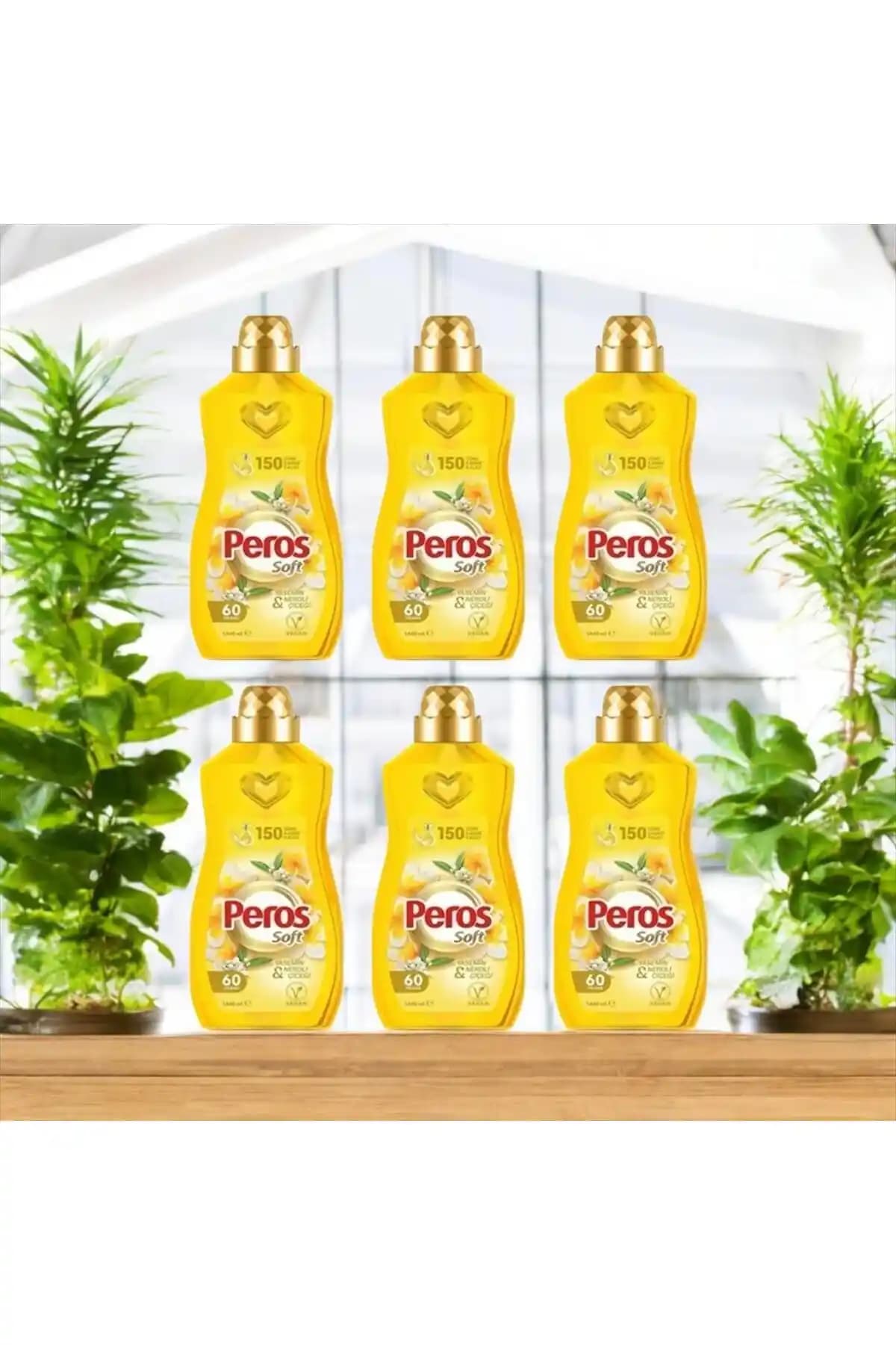 Peros 1440 ml Çamaşır Yumuşatıcı Yasemin ve Neroli Aroması ile Kalite ve Ferahlık
