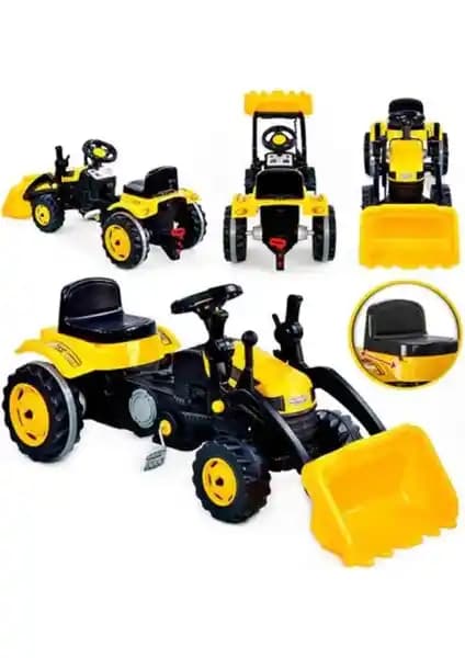 Pilsan Active Kepçeli Traktör: Güvenli ve Dayanıklı Çocuk Oyuncağı