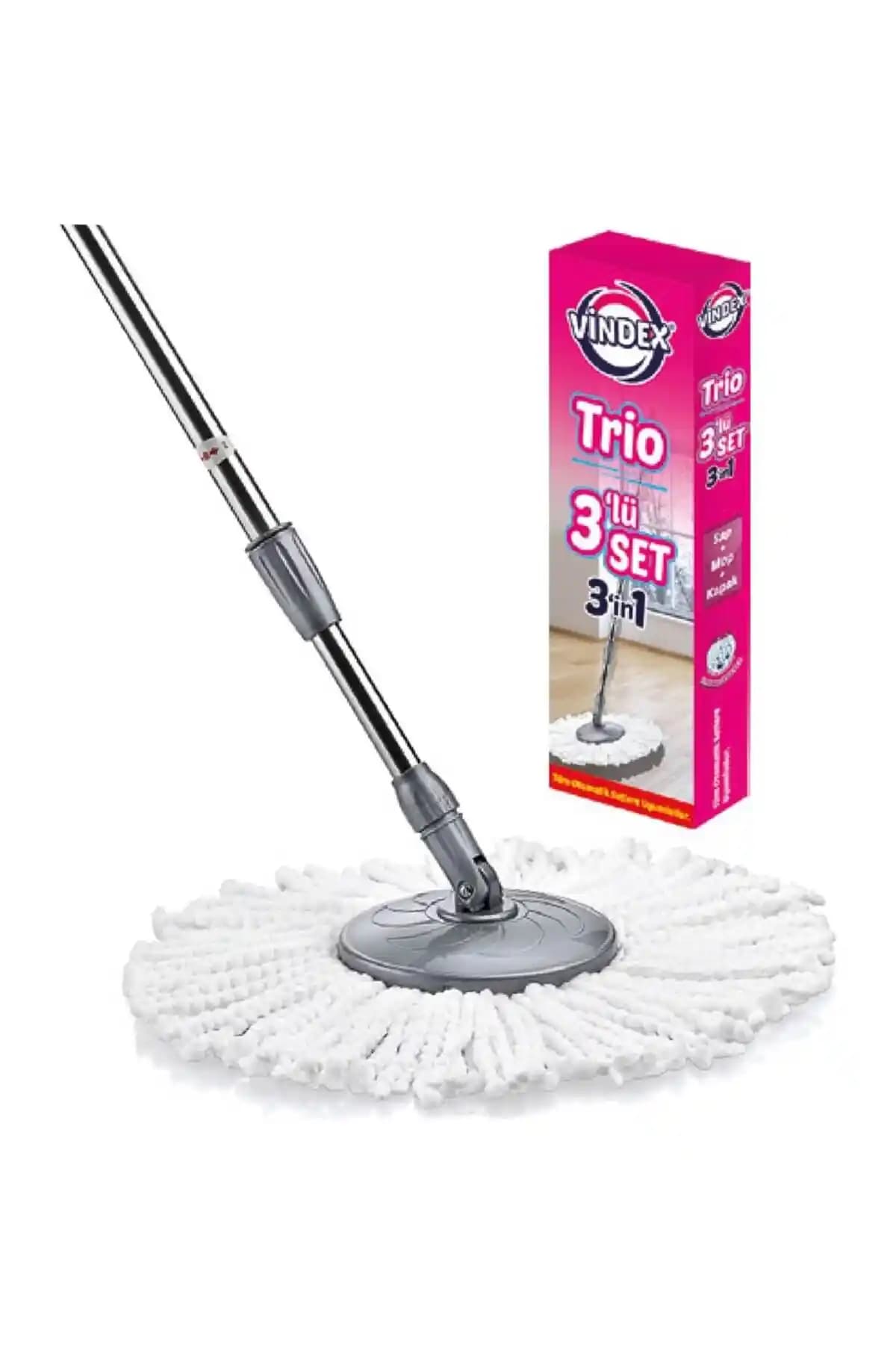 Primax Yedek Vileda Seti: Ergonomik ve Çok Yönlü Temizlik Çözümünüz