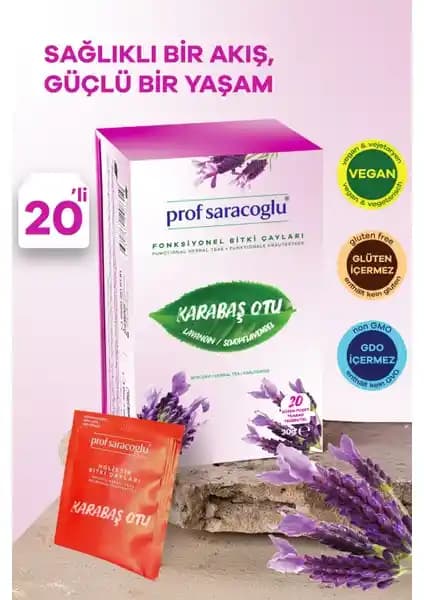 Prof Saraçoğlu Karabaş Bitki Çayı: Doğal Şifa ve Damar Sağlığına Destek Sunan Ürün